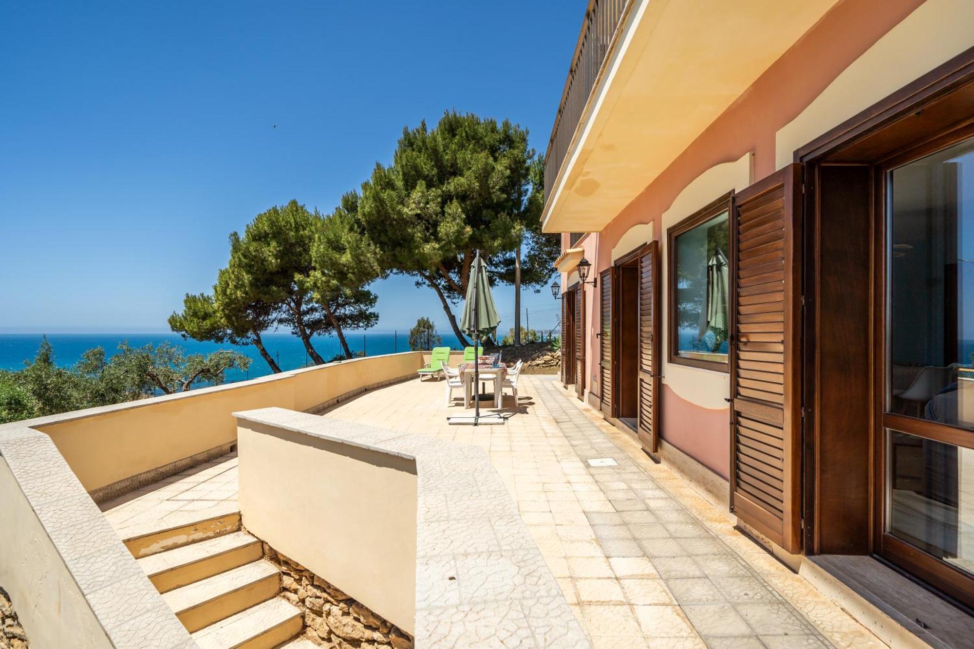 Villa Rosa Sul Mare Sciacca Kültér fotó