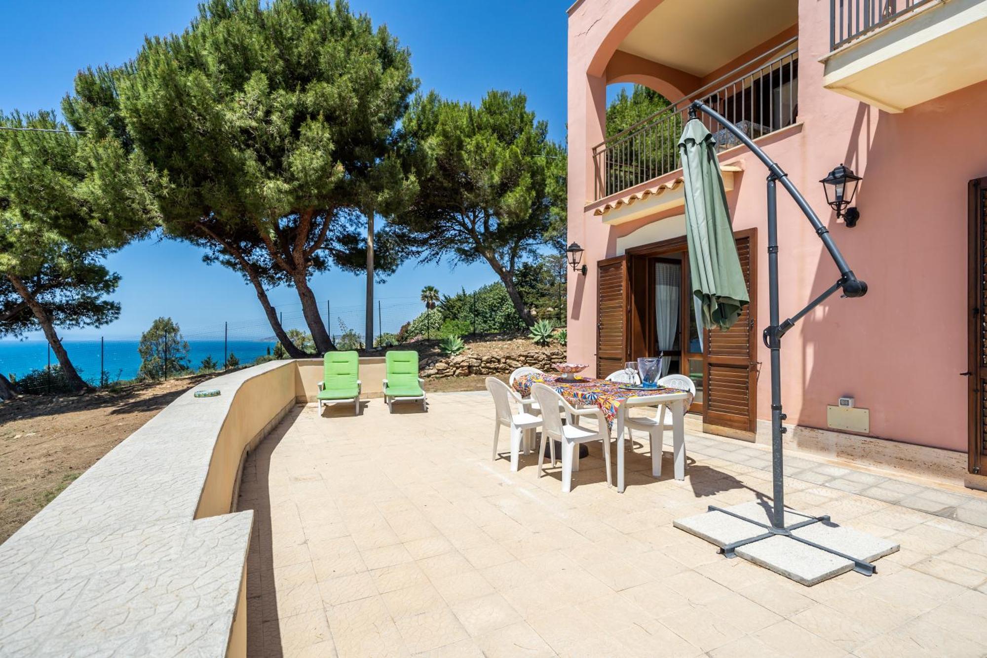 Villa Rosa Sul Mare Sciacca Kültér fotó